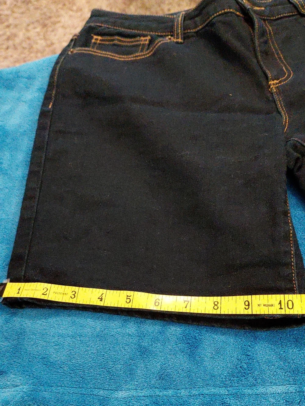 Michael Kors Women's Dark Blue Denim Shorts. Size 6, Perfect Condition.